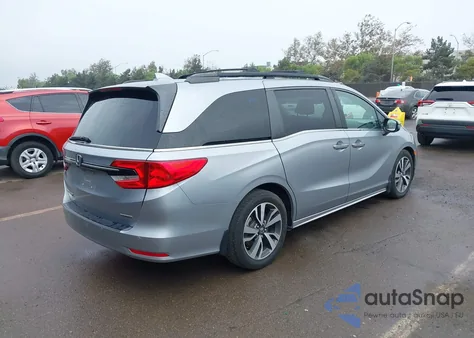 2021 Honda Odyssey Touring from USA, damaged, VIN 5FNRL6H84MB039466